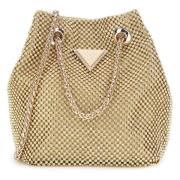 Elegante Lua Pouch Handtas Guess , Yellow , Dames