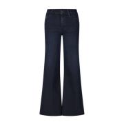 Tijdloze Flare Jeans voor elke gelegenheid Mother , Blue , Dames