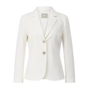 Getailleerde Blazer Kiltie , White , Dames