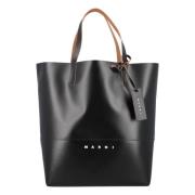 Zwarte Handtas Tribeca Shopping Tas Marni , Black , Heren