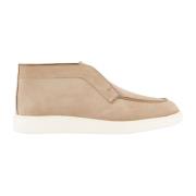 Nubuck Mid Loafer Atelier Verdi , Beige , Heren