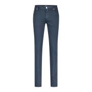 Slim-Fit Leonardo Jeans Made in Italy Tramarossa , Blue , Heren