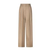 Mayla Wijde Stoffen Broek Raffaello Rossi , Brown , Dames