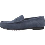 Suede Byron Loafers Sebago , Blue , Heren