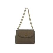 Pre-owned Suede chanel-bags Chanel Vintage , Brown , Dames