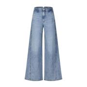 Wijde Pijp Jeans Rag & Bone , Blue , Dames