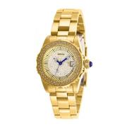 Elegante Dames Quartz Horloge - Angel Invicta Watches , Yellow , Dames