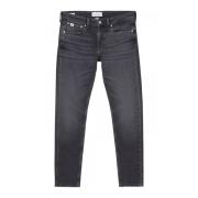 Slim Fit Donkere Denim Jeans Calvin Klein , Gray , Heren