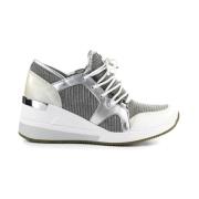 Casual Sneakers voor Dagelijks Gebruik Michael Kors , Gray , Dames