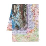 Multicolor Sjaal Dames Accessoires Faliero Sarti , Multicolor , Dames