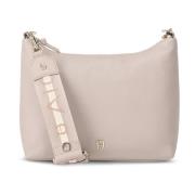 Elegante leren schoudertas Aigner , Beige , Dames