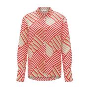 Lange Mouw Blouse Filona Opus , Multicolor , Dames