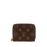 Pre-owned Canvas wallets Louis Vuitton Vintage , Brown , Dames