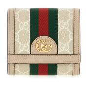 Stijlvolle Portemonnee voor Mannen en Vrouwen Gucci , Beige , Dames