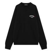 Crewneck Sweatshirt Dsquared2 , Black , Heren