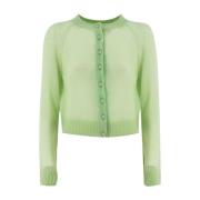 Kasjmier Knoopvest Ermanno Scervino , Green , Dames