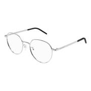 Zilveren Brillenmontuur SL 647/F Saint Laurent , Gray , Unisex