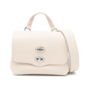 Beige Tas met Bovenhandvat Zanellato , Beige , Dames