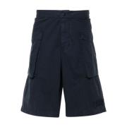 Blauwe Denim Shorts voor Mannen Aspesi , Blue , Heren