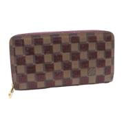 Pre-owned Canvas wallets Louis Vuitton Vintage , Brown , Dames