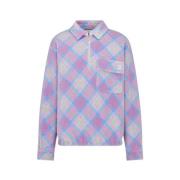 Tartan Zip Sweatshirt Paars Dior , Multicolor , Heren