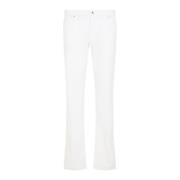 Witte Broek Moderne Elegantie Brioni , White , Heren