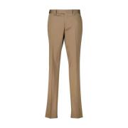 Klassieke katoenen pantalon Lardini , Brown , Heren