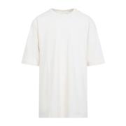 Natuurlijke Jumbo T-shirt Rick Owens , White , Heren