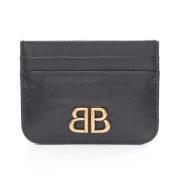 Pre-owned Leather wallets Balenciaga Vintage , Black , Heren