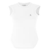 Witte Top voor Stijlvolle Look The Attico , White , Dames