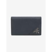 Pre-owned Canvas wallets Prada Vintage , Blue , Dames