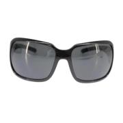 Pre-owned Plastic sunglasses Chanel Vintage , Black , Dames