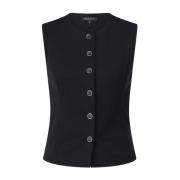 Vrouwelijke Getailleerde Vest Rag & Bone , Black , Dames