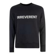 Zwarte Sweatshirt voor een stijlvolle look N21 , Black , Heren