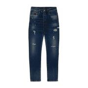 Destroyed Look Jeans Elias Rumelis , Blue , Heren