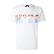 Witte Klassieke T-Shirt N21 , White , Heren