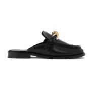 Zwarte Loafer Schoenen Elegante Stijl Bottega Veneta , Black , Dames