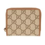 Stijlvolle Portemonnee Gucci , Beige , Dames