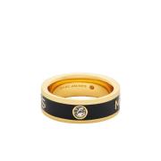 Gouden kristalversierde emaille armband Marc Jacobs , Yellow , Dames