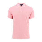 Klassieke Slim Fit Polo Shirt Polo Ralph Lauren , Pink , Heren