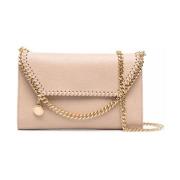 Veganistisch lederen ketting-link trim tas Stella McCartney , Beige , ...