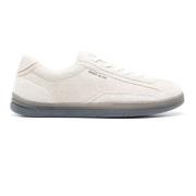 Witte Sneakers met Kompass Logo Stone Island , White , Heren