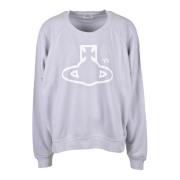 Stijlvolle Katoenmix Sweater Vivienne Westwood , Gray , Heren