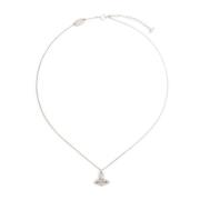 Platina Wit Narcissa Hanger Sieraden Vivienne Westwood , Gray , Dames