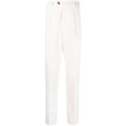 Witte Casual Broeken voor Mannen Brunello Cucinelli , White , Heren