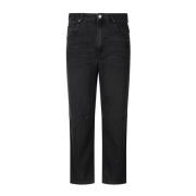 Relaxed-Fit Jeans Janet Isabel Marant , Black , Dames