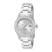 Pro Diver Dames Quartz Horloge Invicta Watches , Gray , Dames