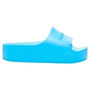 Pre-owned Rubber sandals Balenciaga Vintage , Blue , Dames