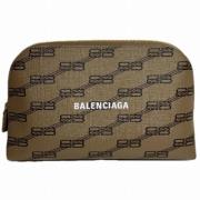 Pre-owned Leather pouches Balenciaga Vintage , Brown , Dames