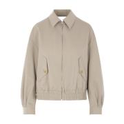 Beige Bomberjack van katoen met cut-out Undercover , Beige , Dames